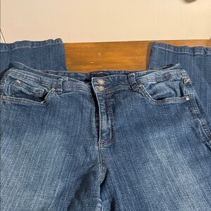 Bandolino Women's Boot Cut Jeans in Classic Blue Denim